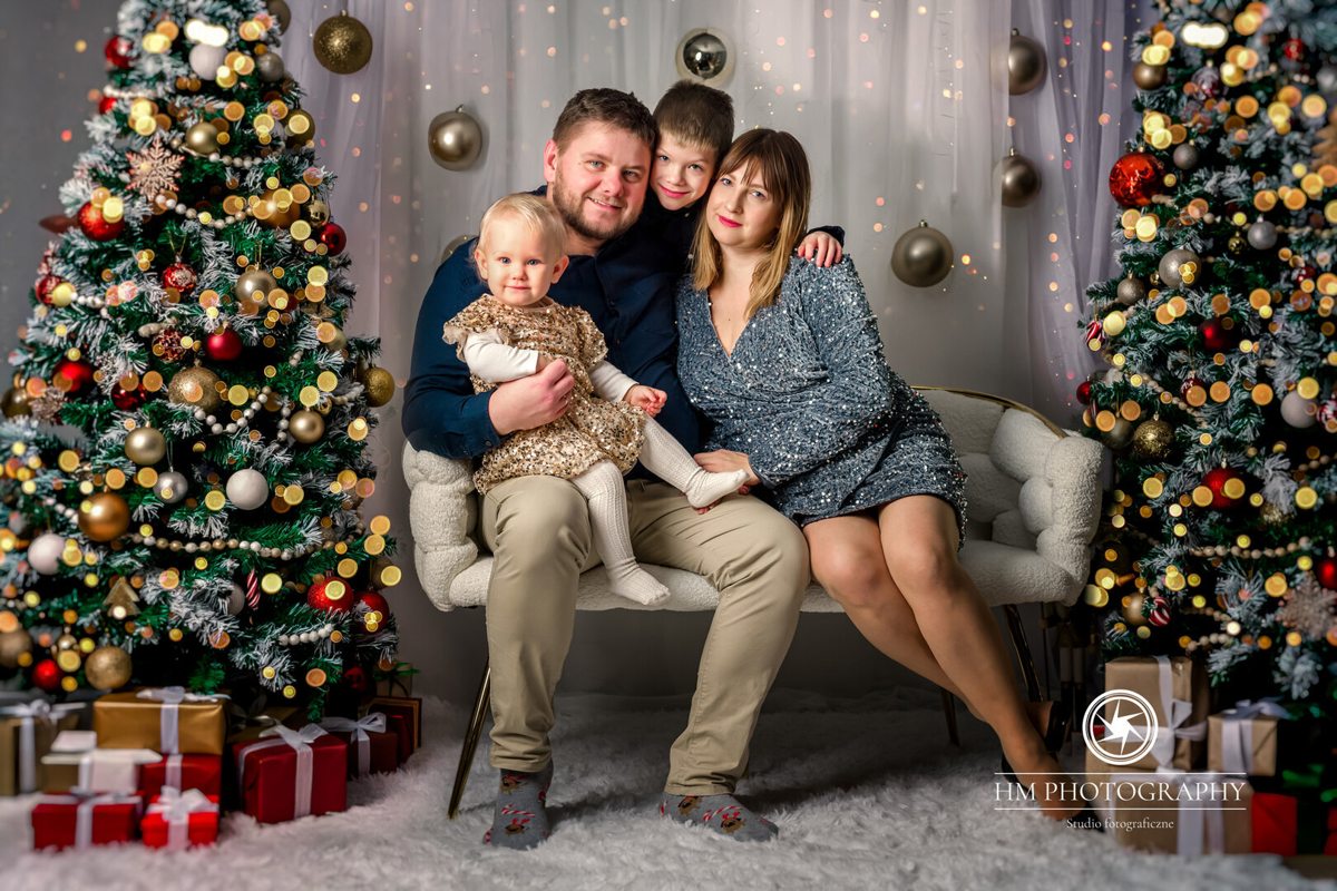Rodzinna sesja świąteczna HM Photography — zdjęcie z poprzednich lat